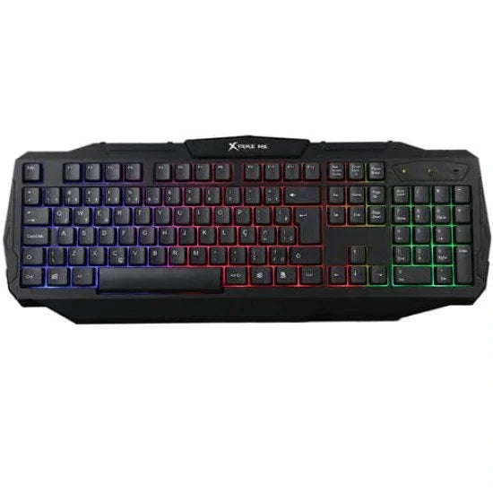 XTRIKE ME KB-302 LUMINOUS MULTICOLOR USB WIRED GAMING KEYBOARD
