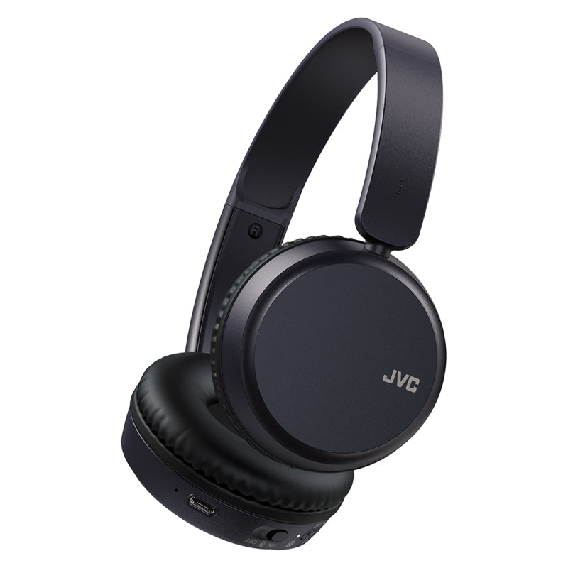 JVC Deep Bass Wireless Bluetooth On Ear Headphones - Indigo Blue