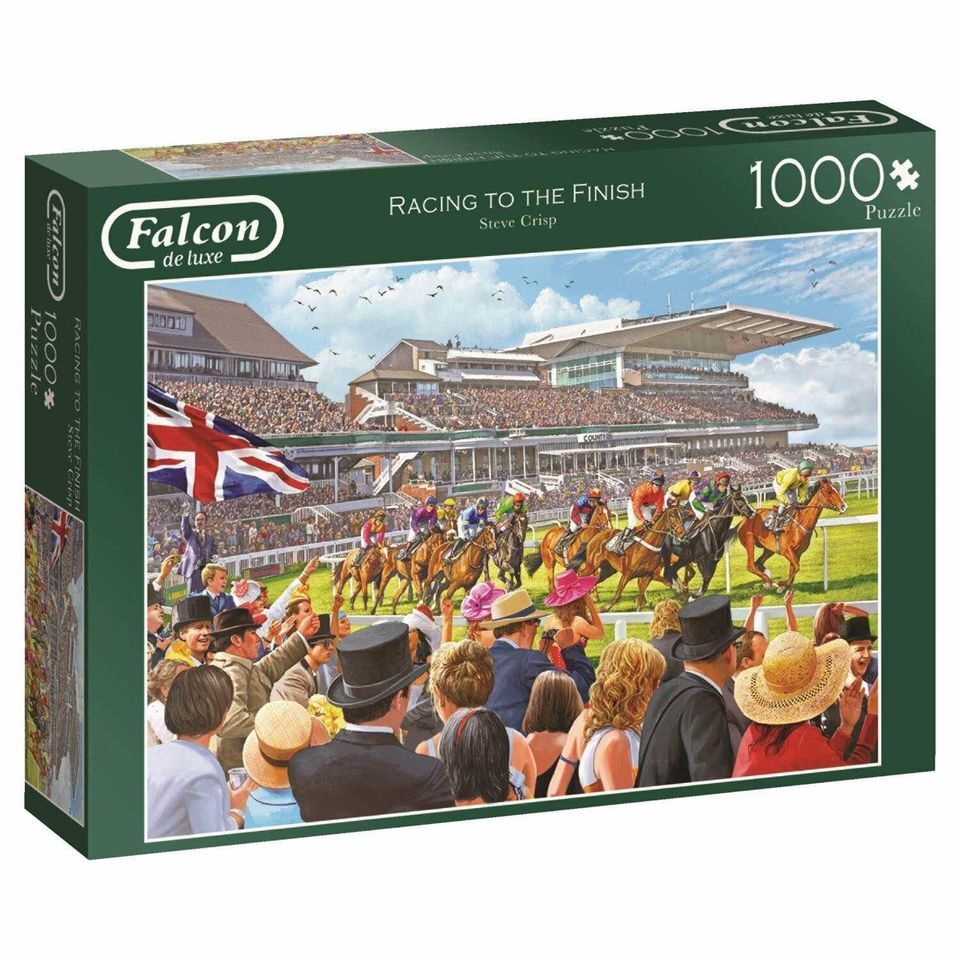 Racing to the Finish Jigsaw puzzle