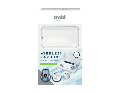 Wireless Earbuds with Smart Touch Control & Charging Case
