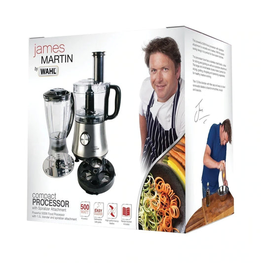 James Martin Compact Processor, Mixer with Spiralizer