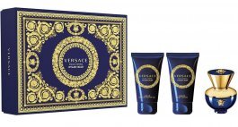 Versace Dylan Blue Pour Femme Eau de Parfum 50ml Set (Contains 50ml EDP, 50ml Body Lotion, 50ml Shower Gel)
