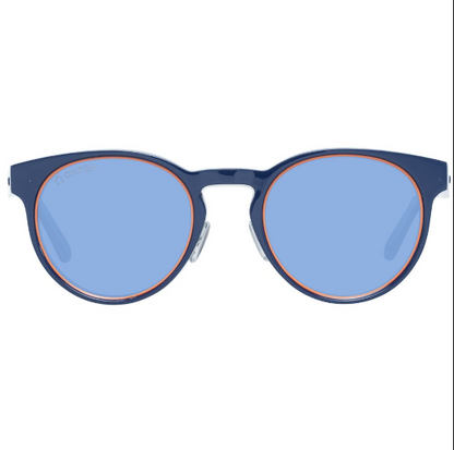 OMEGA Blue Unisex Sunglasses