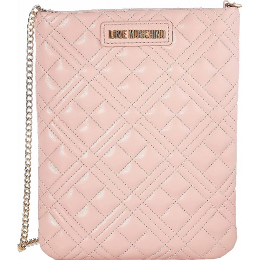 LOVE MOSCHINO Pink Artificial Leather Crossbody Bag