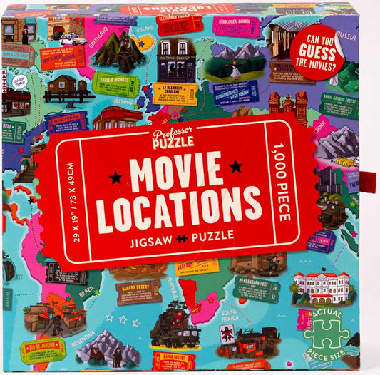 Movie Locations 1000PC Puzzle