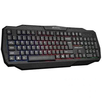 XTRIKE ME KB-302 LUMINOUS MULTICOLOR USB WIRED GAMING KEYBOARD