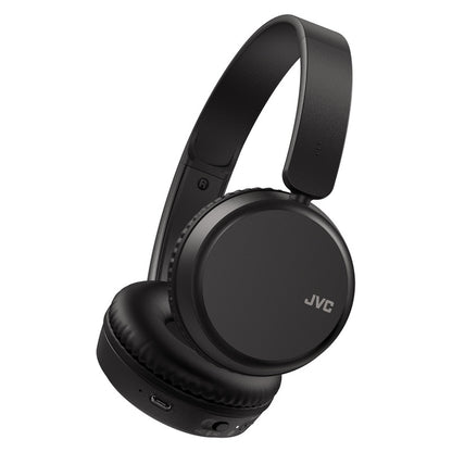 JVC Deep Bass Wireless Bluetooth On Ear Headphones - Carbon Black