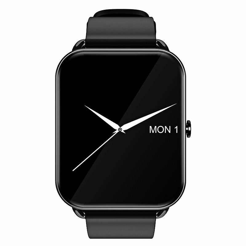 G16 16 inch Full Tentacle Smart Watch Fitness Tracker IPS Calories Heart Rate Sleep Monitor Wrist Band - Black