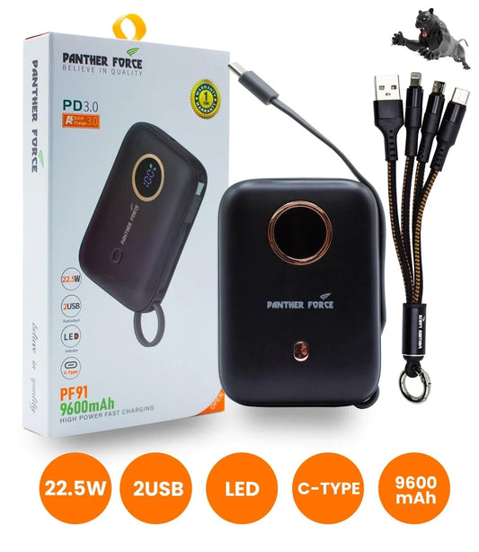 Panther Force 9600MAH 22.5W POWER BANK