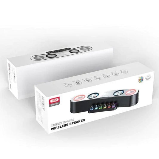 XO Stereo Gaming Wireless Bluetooth Speaker with FM