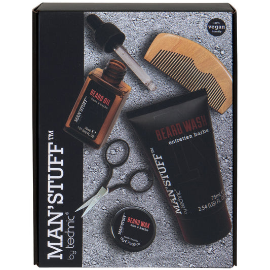 Technic Man'Stuff Tidy Whiskers Beard Care Kit