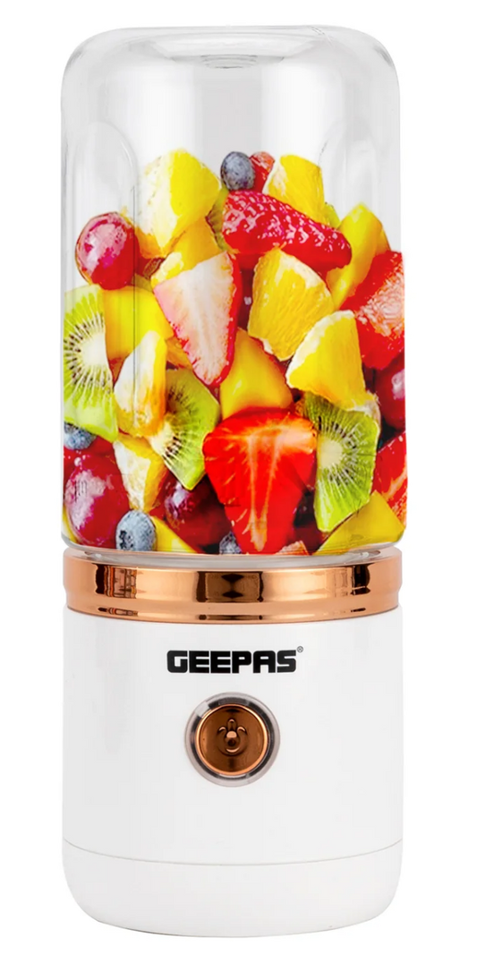 Geepas Rechargeable Portable Blender White 420ml