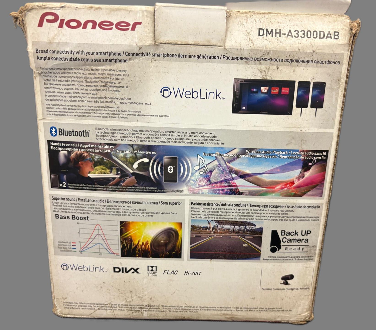 Pioneer DMH-A3300DAB Car Stereo
